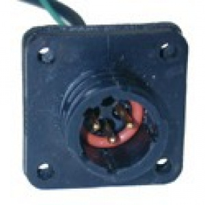 Conector Plastico Hembra Panel